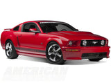 Speedform Quarter Light Trim; Chrome (05-09 Mustang)