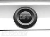 MMD Trunk Emblem Surround; Matte Black (10-12 Mustang)