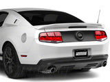 MMD Trunk Emblem Surround; Matte Black (10-12 Mustang)