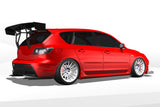 Diffuser V1+ – Mazdaspeed3 Gen1 (BK, 2004-2009)