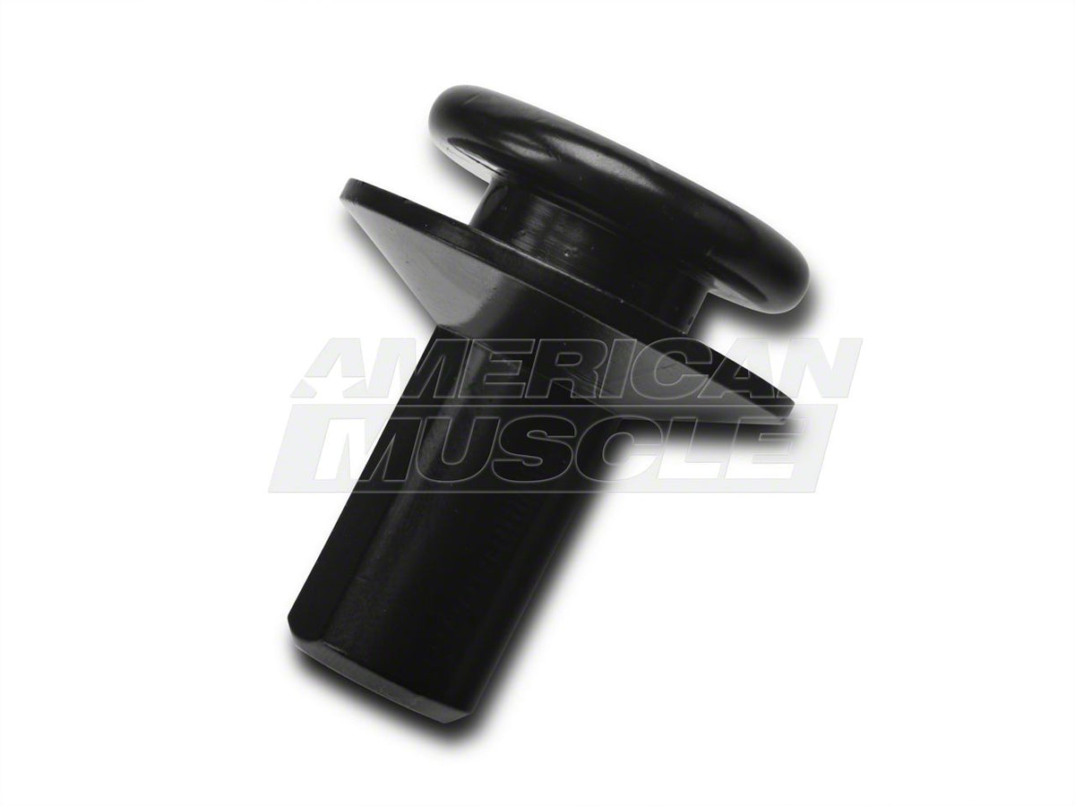 Speedform Modern Billet Retro Style 5-Speed Shift Knob; Red (05-10 Mustang Gt, V6)