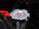 SpeedForm Modern Billet Windshield Washer Fluid Cap; Chrome (15-23 Mustang)