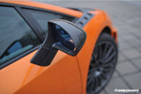 2009-2014 Lamborghini Gallardo LP570 OEM Style Carbon Fiber Mirror Cover Replacement