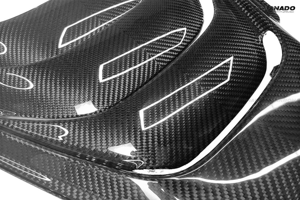 2017-2022 McLaren 720S Spyder Only DRY Carbon Fiber Engine Cover Replacement