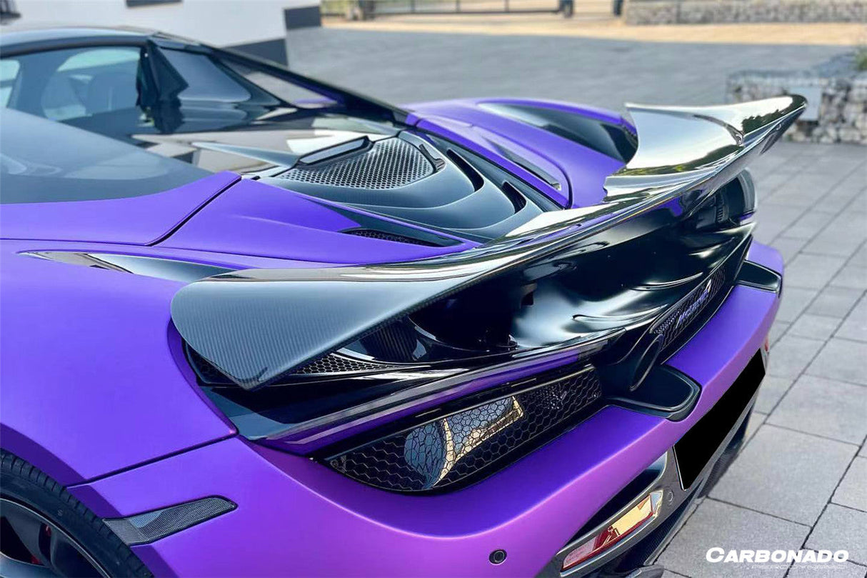 2017-2022 McLaren 720S Spyder Only DRY Carbon Fiber Engine Cover Replacement