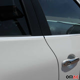 2011-2017 Nissan Juke Window Molding Trim Streamer Brushed Stainless Steel Silver 4Pcs