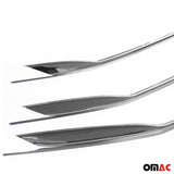 2011-2013 Hyundai Elantra Sedan Front Bumper Trim Molding Stainless Steel