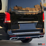 2016-2024 Mercedes Metris Rear Trunk Molding Trim Stainless Steel Silver 1Pc