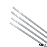 2004-2009 Mercedes E Class W211 Sedan Window Molding Trim Streamer Stainless Steel 4x