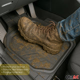 BMW Universal Floor Mats Liner All Weather 3D Black Waterproof 4Pcs