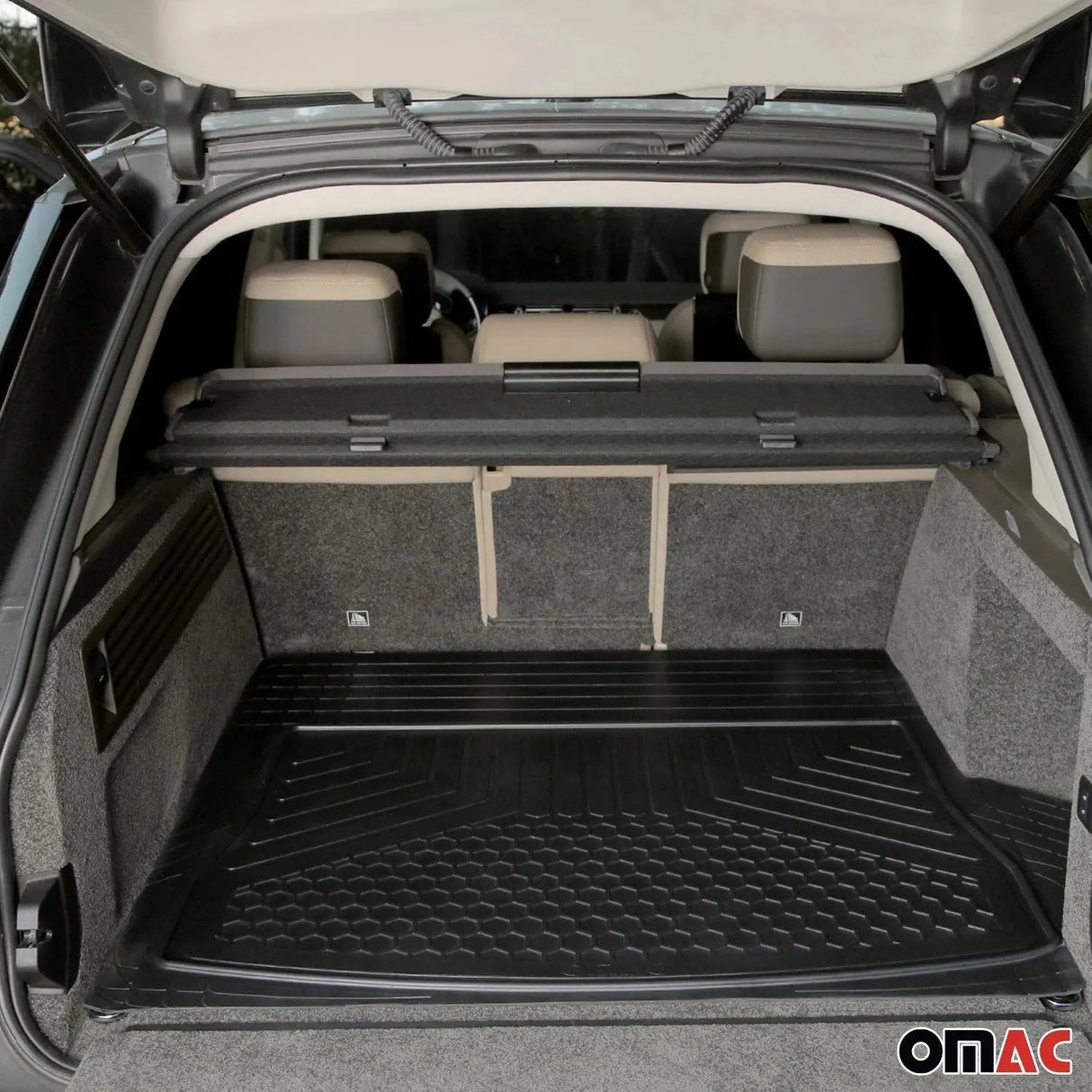 BMW Universal Cargo Mat Liner Waterproof Rubber Black 1Pc