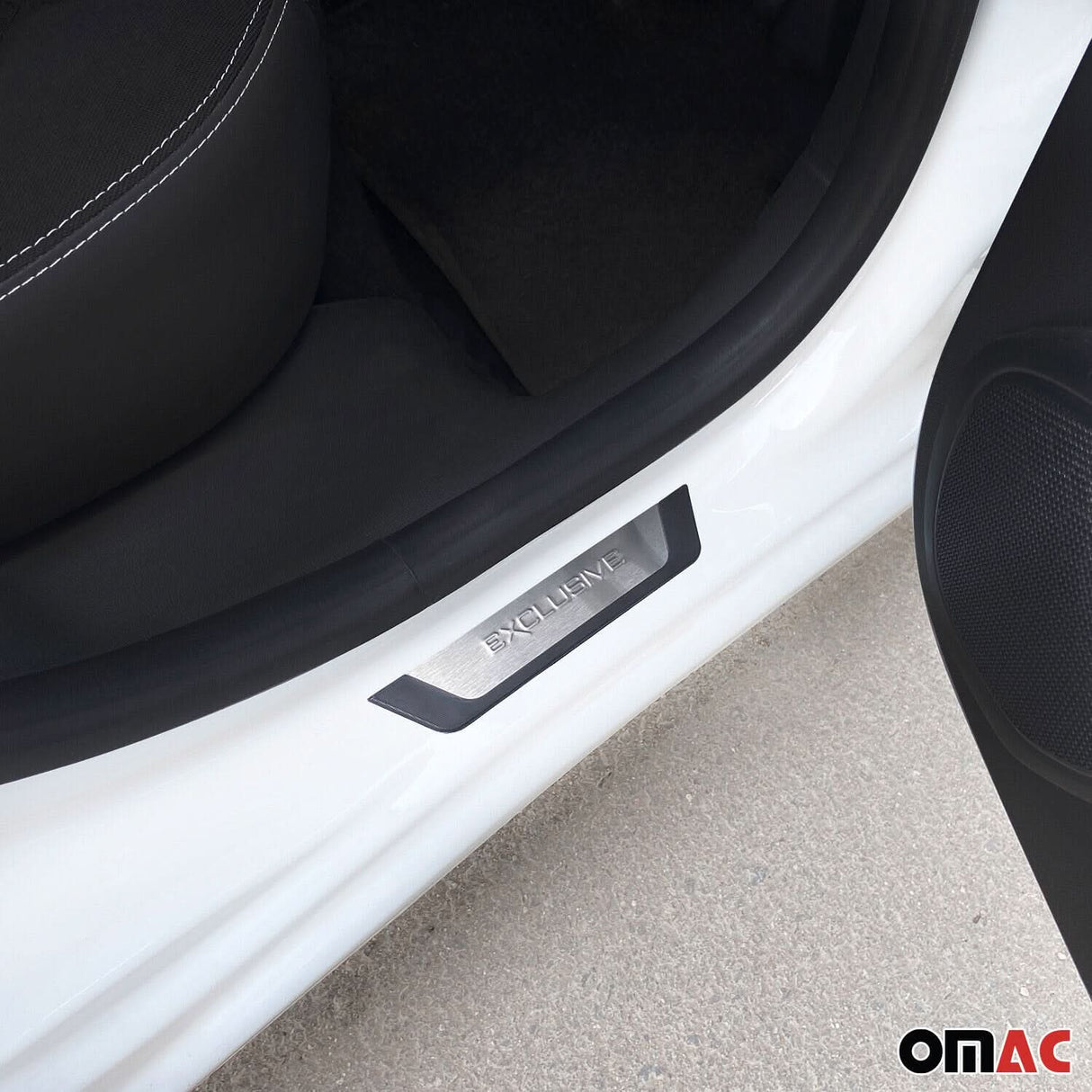 2010-2020 VW Amarok Door Sill Scuff Plate Scratch Protector Exclusive Brushed Stainless Steel 4Pcs