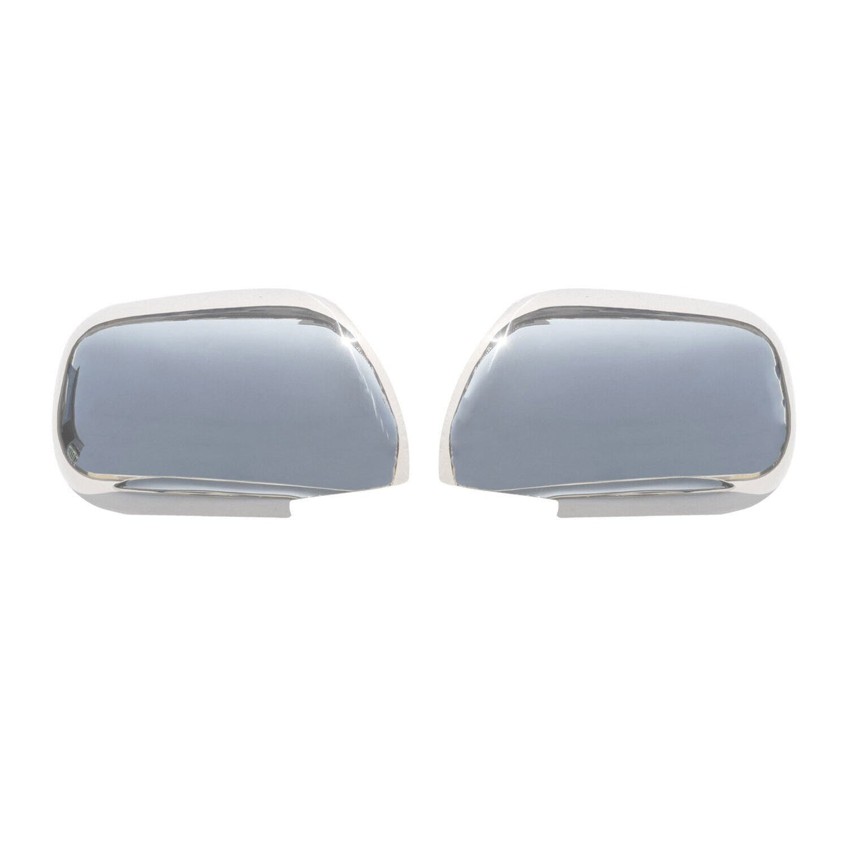 2003-2009 Lexus GX 470 Side Mirror Cover Caps Stainless Steel Silver 2 Pcs