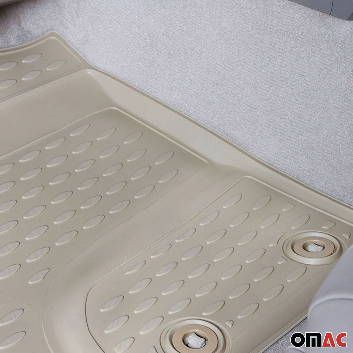 2010-2013 BMW 5 Series F10 F11 4WD xDrive Pre-Facelift Floor Mats Liners Full Set All Weather Beige