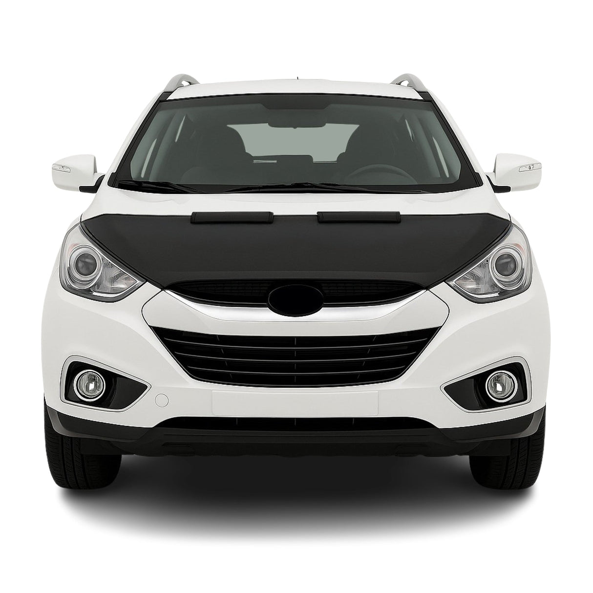 2010-2015 Hyundai Tucson Car Bonnet Mask Hood Bra Black 1 Pc