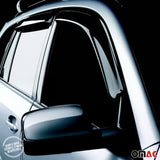 2010-2015 BMW X1 E84 Window Visor Vent Rain Deflector 4Pcs Smoke