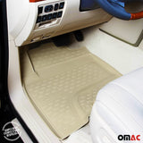 2013-2015 BMW X1 E84 Floor Mats Liners Full Set All Weather Beige