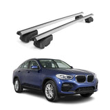 2019-2025 BMW X4 G02 2.gen Roof Rack Cross Bars Black Luggage Carrier 2 Pcs