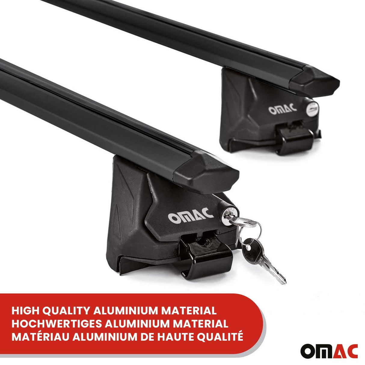 Roof Rack Cross Bars Luggage Carrier fits Flush Rail for BMW X3 G45 2025-2026