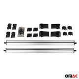 2010-2020 VW Amarok Roof Rack Cross Bars Silver