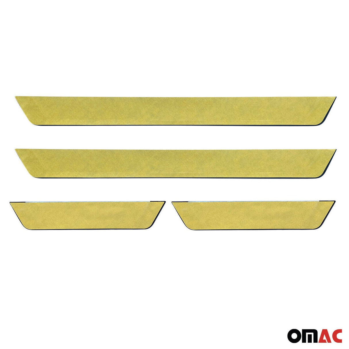 2015-2021 VW Golf Mk7 Door Sill Scuff Plate Scratch Protector Exclusive Brushed Stainless Steel 4Pcs