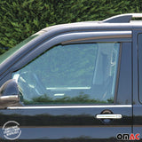 2016-2024 Mercedes Metris Window Visor Vent Rain Deflector 2Pcs Smoke