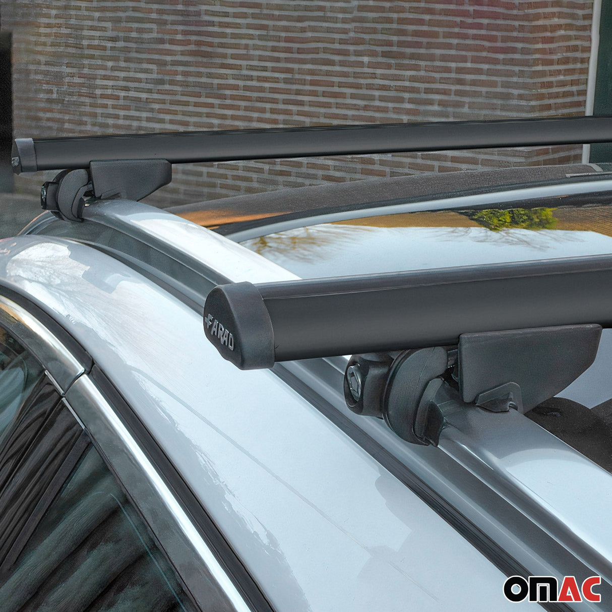 2020-2026 BMW X6 G06 Roof Rack Cross Bars Luggage Lbs Black 2 Pcs
