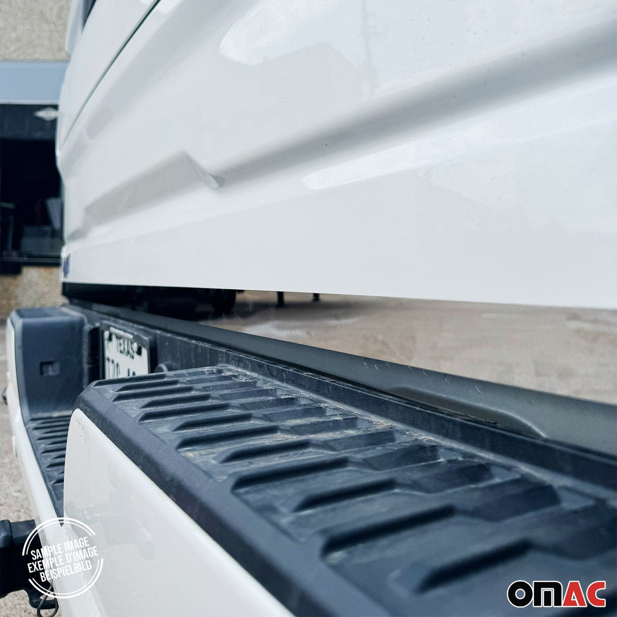 2014-2019 GMC Sierra 1500/2500/3500 HD Rear Trunk Molding Trim Stainless Steel Silver 1Pc