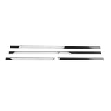 2005-2021 Nissan Frontier Window Molding Trim Streamer Stainless Steel Silver 4 Pcs