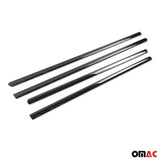 2006-2011 Mercedes M Class W164 Window Molding Trim Streamer Stainless Steel Dark 4x