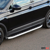 2011-2017 BMW X3 F25 Running Boards Side Steps Silver & Black