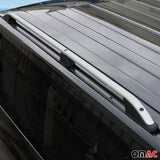 2014-2023 Ford Transit Connect Short Wheel Base Roof Rack Rails Side Rails Silver