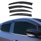 2006-2011 Hyundai Accent Sedan Window Visor Vent Rain Deflector 4Pcs Smoke