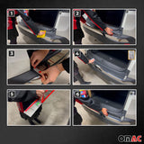 2018-2023 Audi Q5 SQ5 2.gen Rear Bumper Sill Cover Protector Guard Stainless Steel