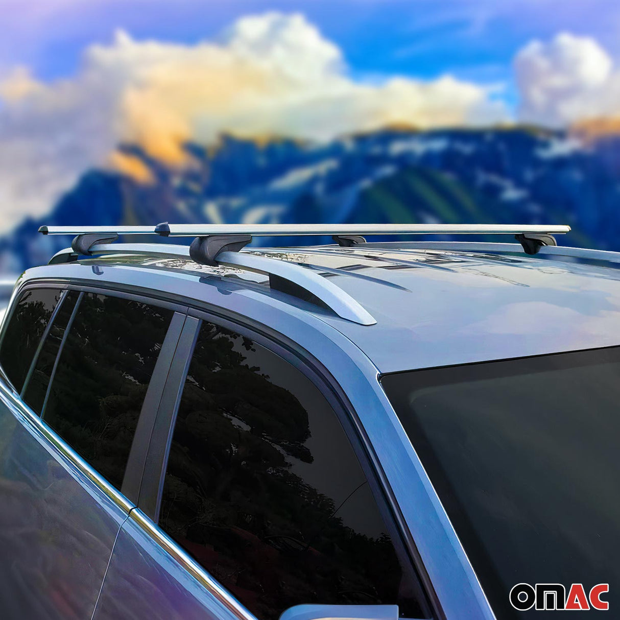 2005-2010 Honda Odyssey Roof Rack Cross Bars Silver
