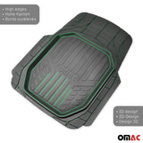 BMW Universal Floor Mats Liner All Weather 3D Black Waterproof 4Pcs