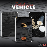 2008-2011 Audi A6 Avant A6 Allroad A6 Sedan FL Floor Mats Liners Full Set All Weather