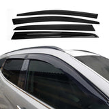 2011-2018 Nissan Juke Window Visor Vent Rain Deflector 4Pcs Smoke