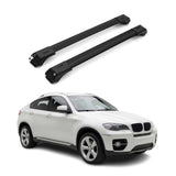 2008-2014 BMW X6 E71 & E72 Roof Rack Cross Bars Black