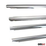 2011-2018 VW Jetta A6 Window Molding Trim Streamer Stainless Steel Silver 6 Pcs