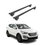 2013-2018 Hyundai Santa Fe Roof Rack Cross Bars Silver