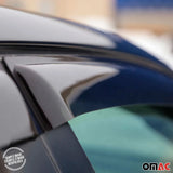 2010-2015 BMW X1 E84 Window Visor Vent Rain Deflector 4Pcs Smoke