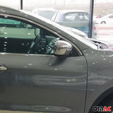 2014-2020 Nissan Rogue Side Mirror Cover Caps Chrome Silver 2 Pcs