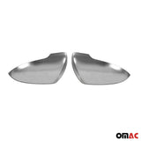 2016-2020 Kia Sorento Side Mirror Cover Caps Stainless Steel Silver 2 Pcs