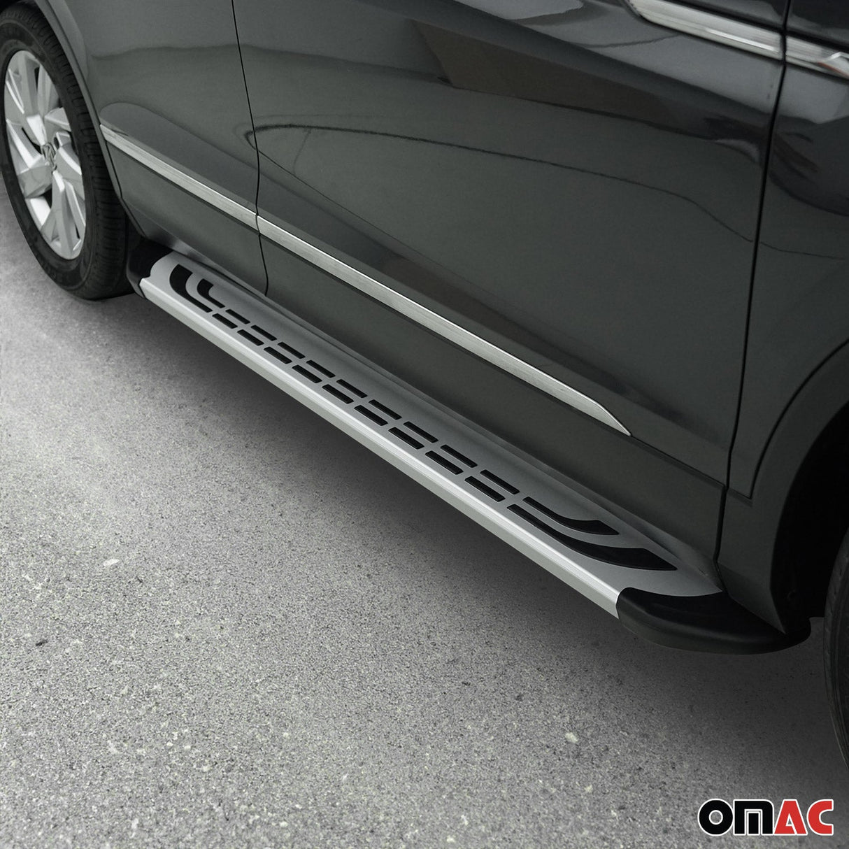 2010-2015 BMW X1 E84 Running Boards Side Steps Silver