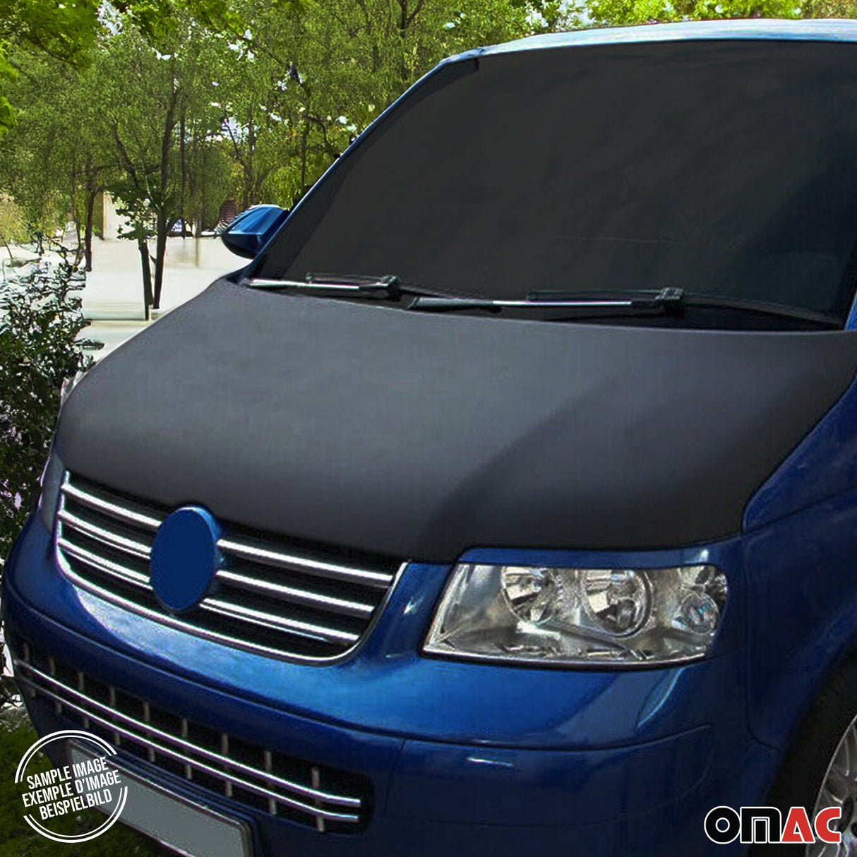 2014-2022 RAM ProMaster Car Bonnet Mask Hood Bra Black Full Coverage 1 Pc
