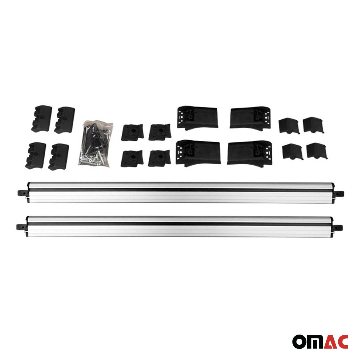 2010-2013 Ford Transit Connect Roof Rack Cross Bars Silver