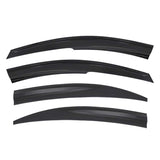 2006-2011 Hyundai Accent Sedan Window Visor Vent Rain Deflector 4Pcs Smoke