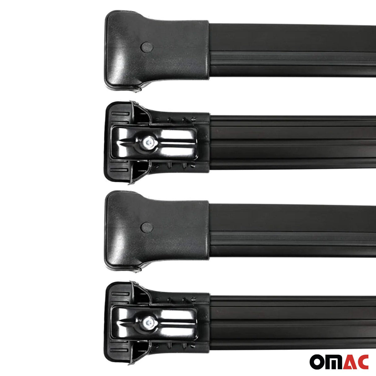 2010-2014 Mercedes Vito W639 Roof Rack Cross Bars 4Pcs Black