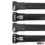 2010-2014 Mercedes Vito W639 Roof Rack Cross Bars 4Pcs Black